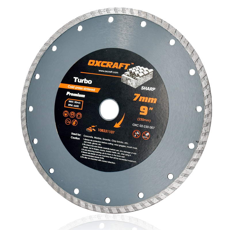 Diamond saw blade- Turbo saw blade