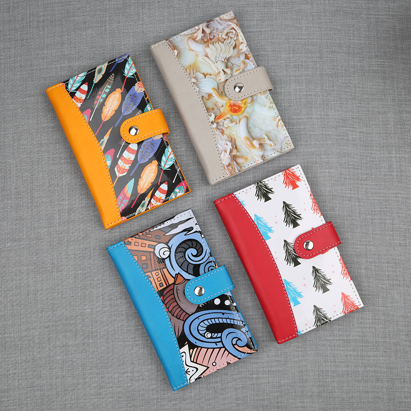 WANSHIFA 2021 Creative Design Color Printed Hard Cover Notebook