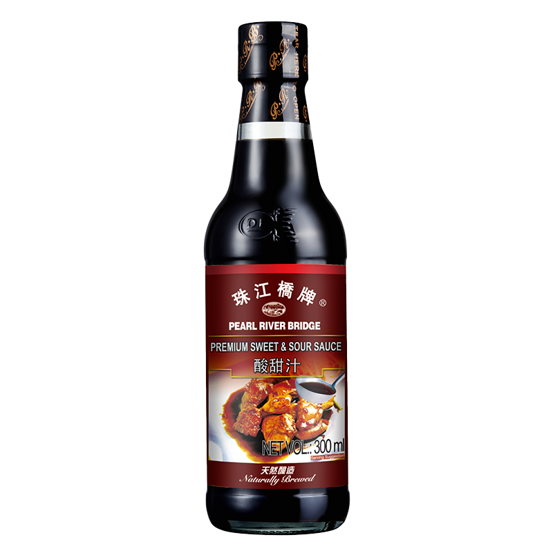 Pearl River Bridge Premium Sweet & Sour Sauce 300mL [Seasoning Sauce/Dipping]