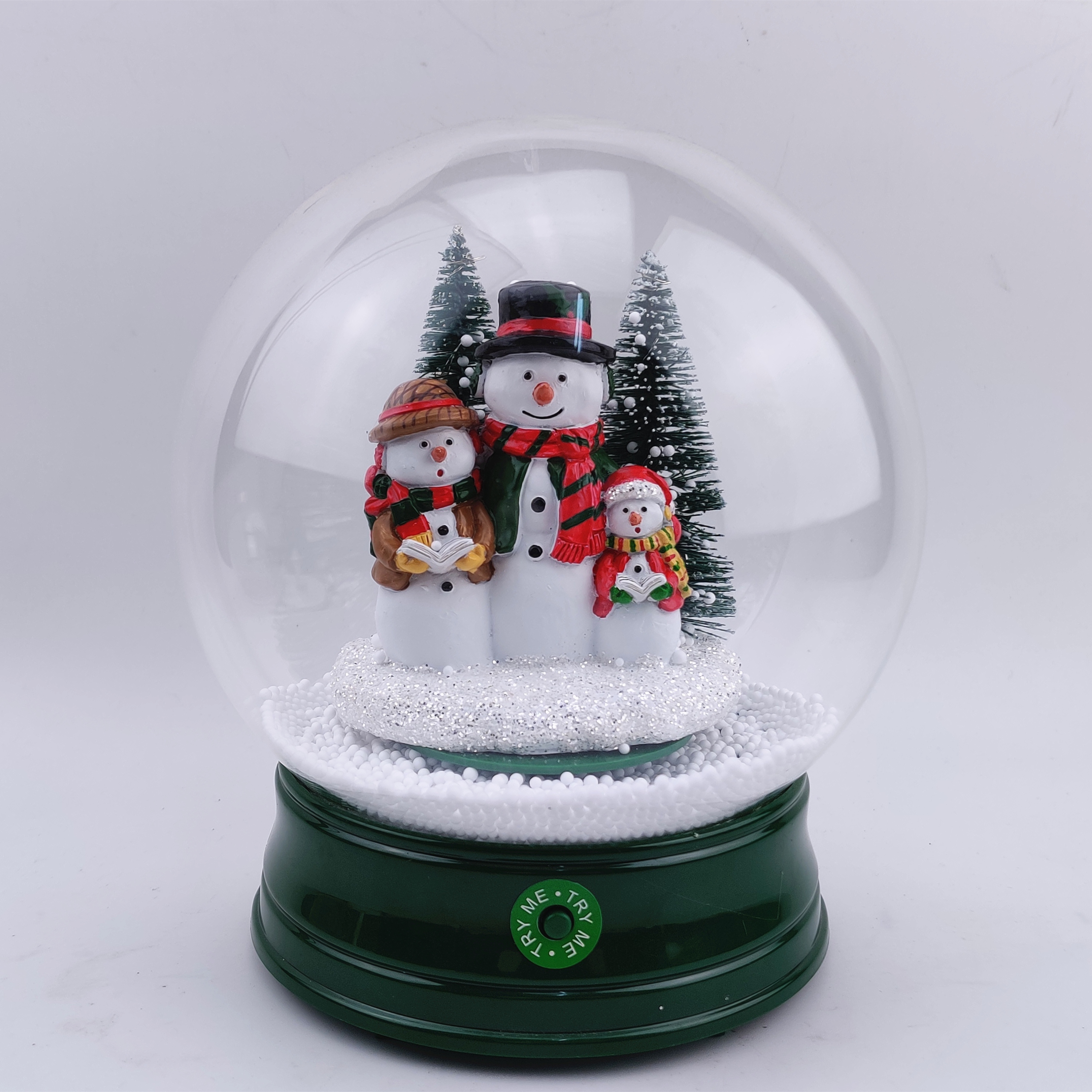 LED Music Glass Ball | Christmas Table Gift Decor
