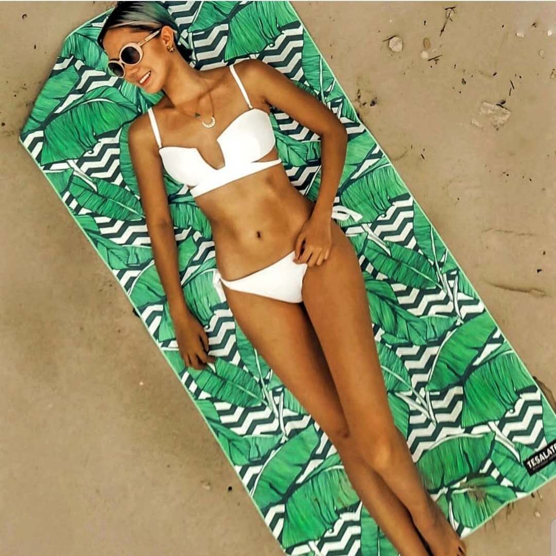 recycled beach towel custom design printing
