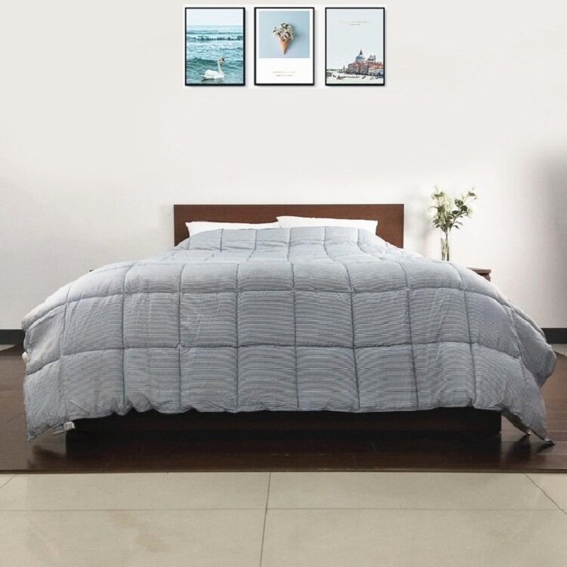 Microfiber dye printing quilted polyester cheap quilt