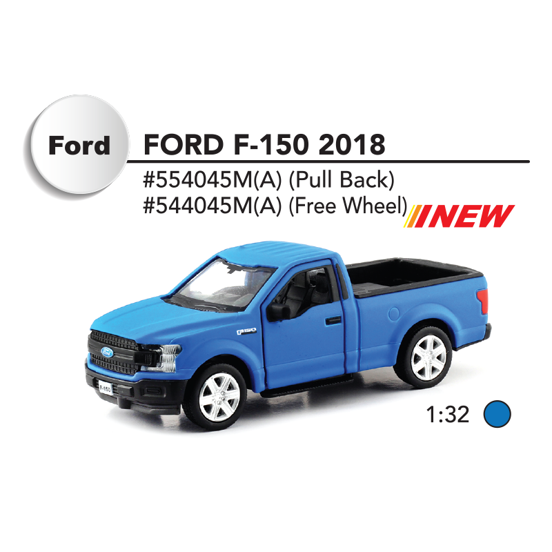 1:32 (Matte Series) - Ford F150 2018