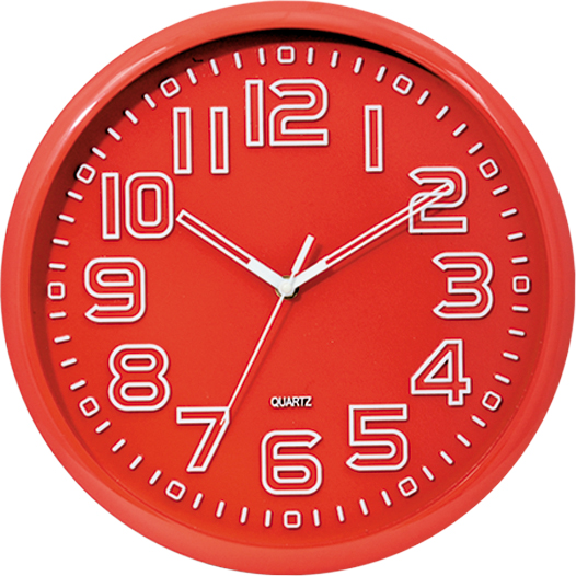 Wall clock; quartz clock; best sale; hot stamp; promotion; gift; simple round clock; 13inch 33cm