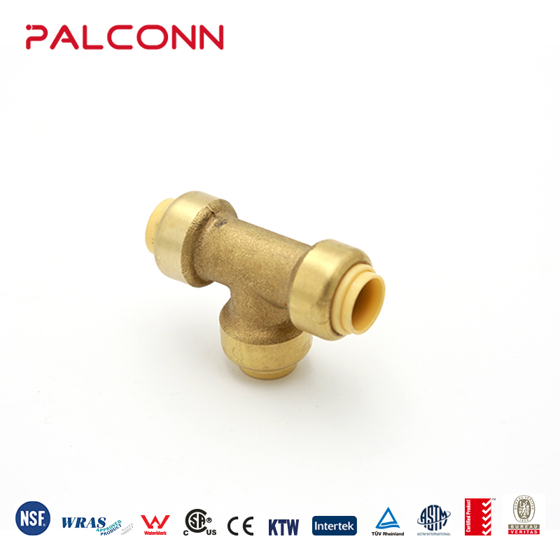 PUSH FIT Quick Connection Fittings for PEX Pipe