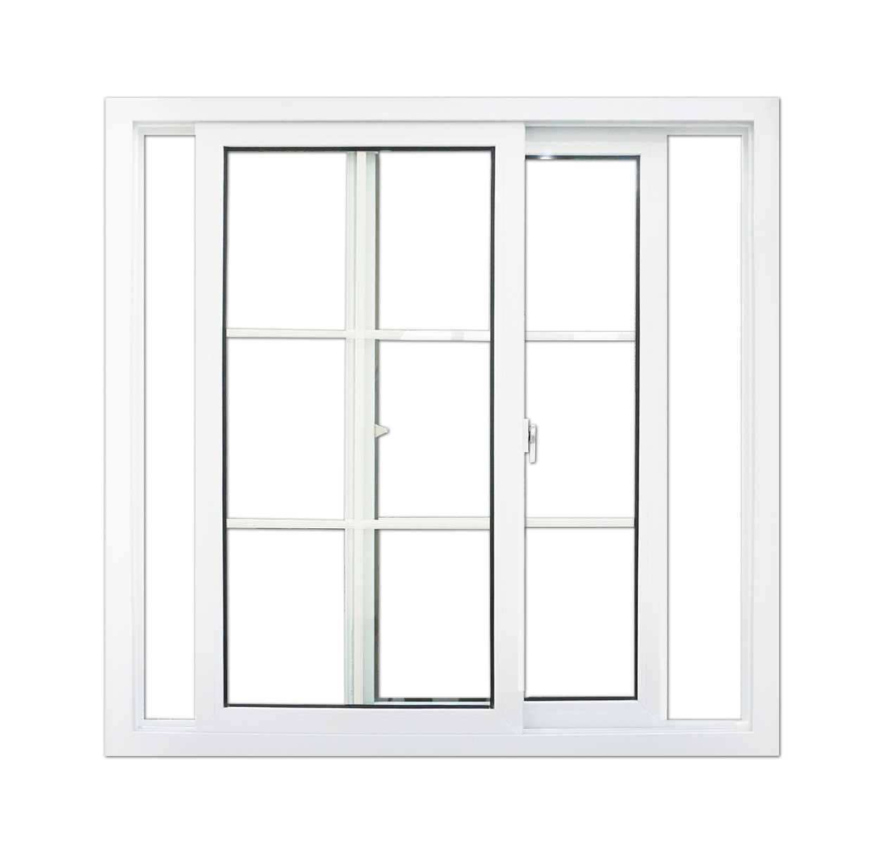 65 series UPVC double sliding window