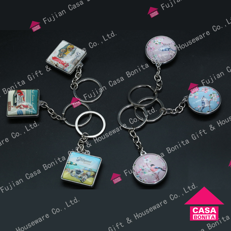 Glass Keychain