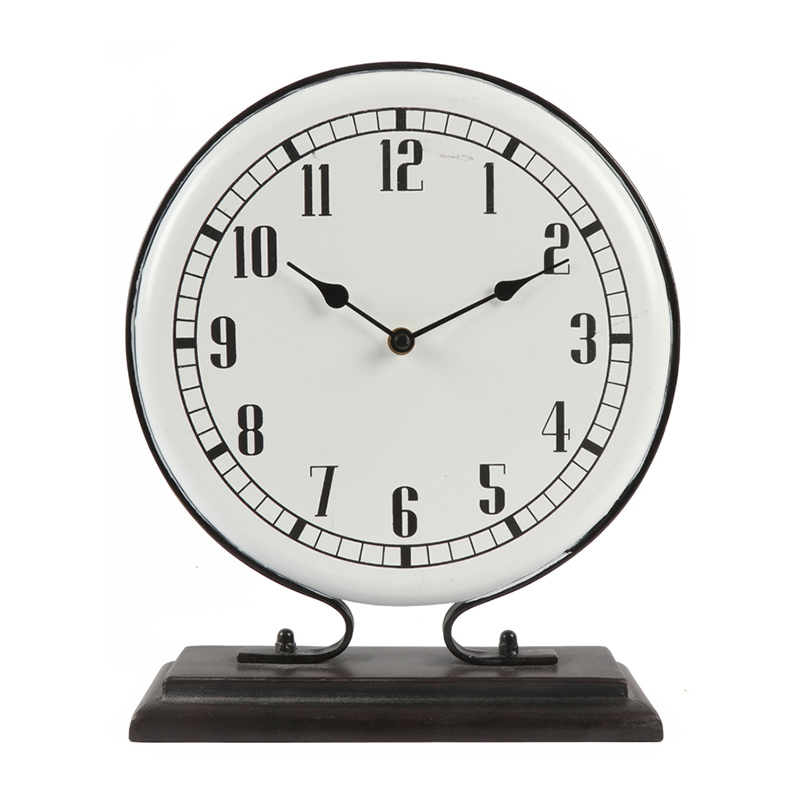 Iron Table Clock