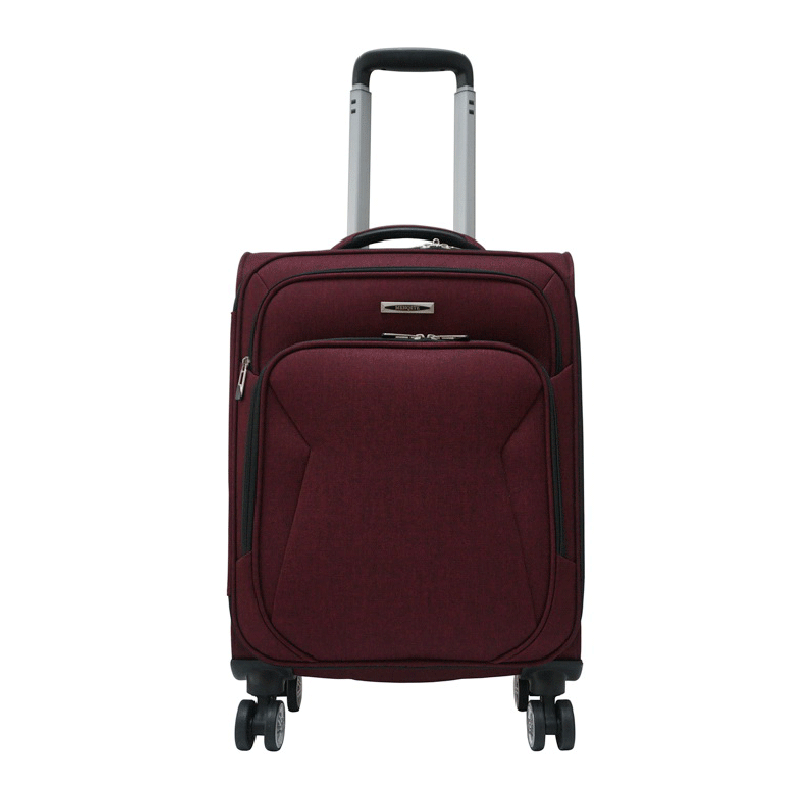 2-tone Twill Snow Flake Polyester Sipnner luggage set 19"/24"/28"