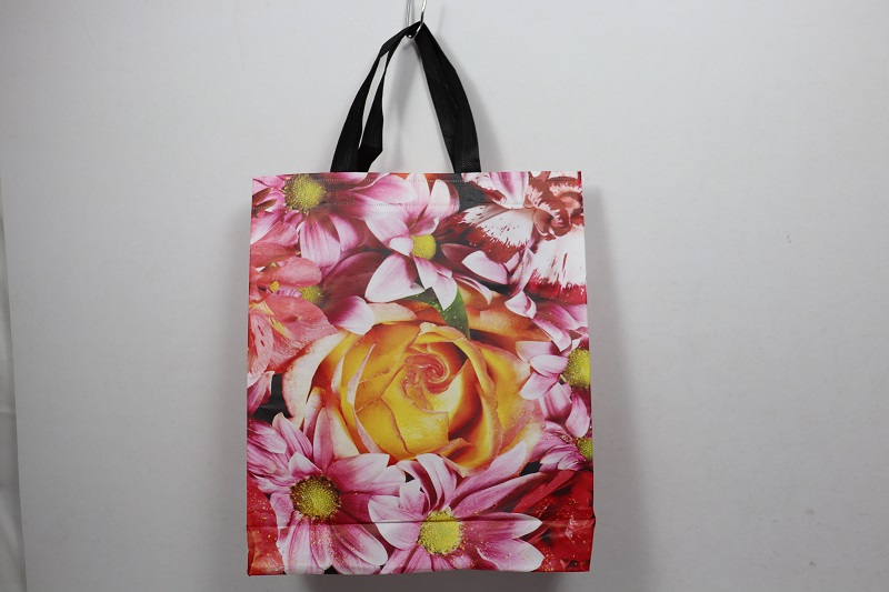 Nonwoven hand bag