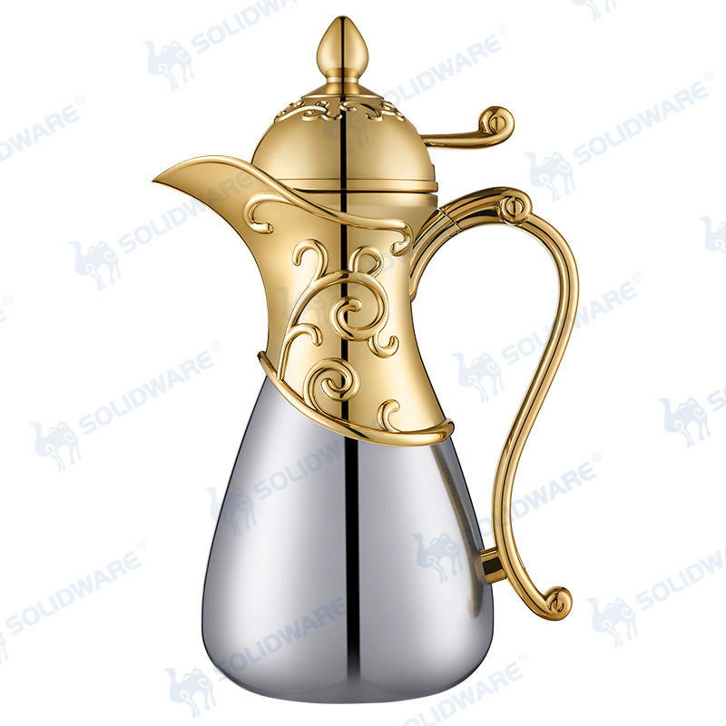 Middle Eastern Style Great Quality Double Wall Insulated Thermal Carafe