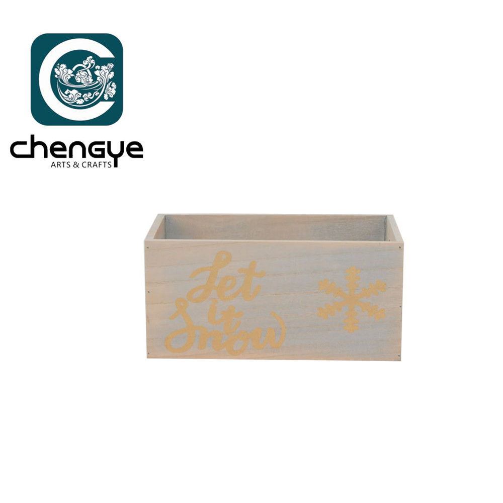 Handmade custom wooden gift box for sale