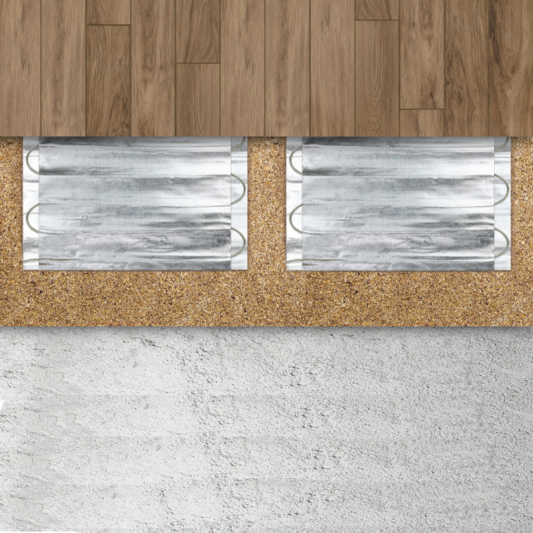Underfloor Heating Aluminum Foil Mat