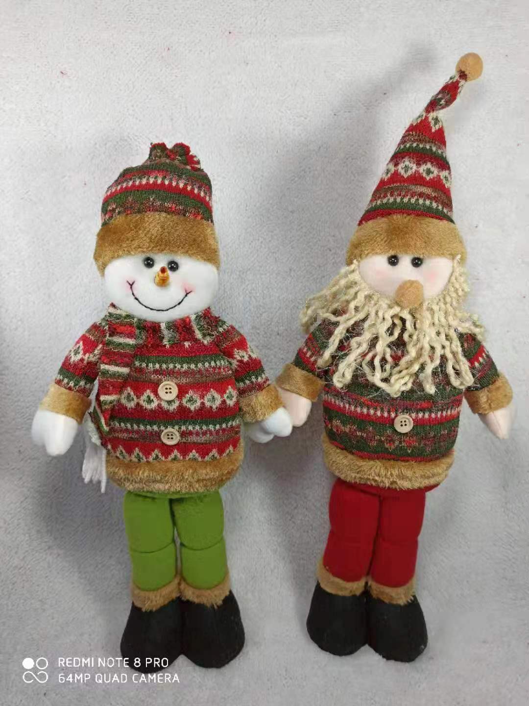 Santa Claus snowman