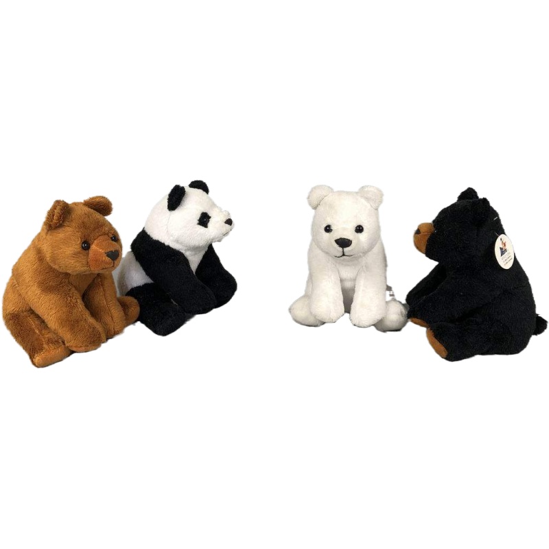 Wild bear collection in Display box, 4 assorted