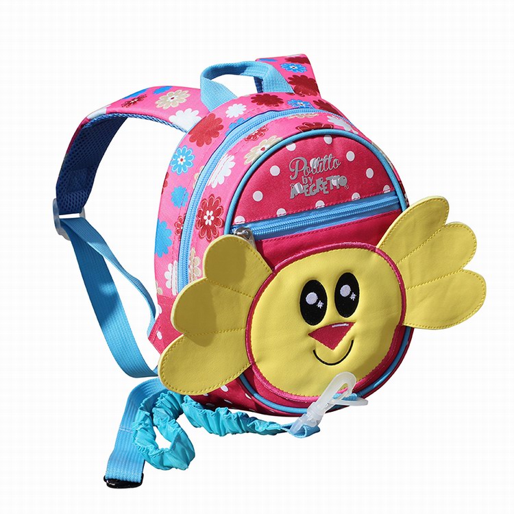 Special offer low MOQ cute cartton anti lost kids backpack