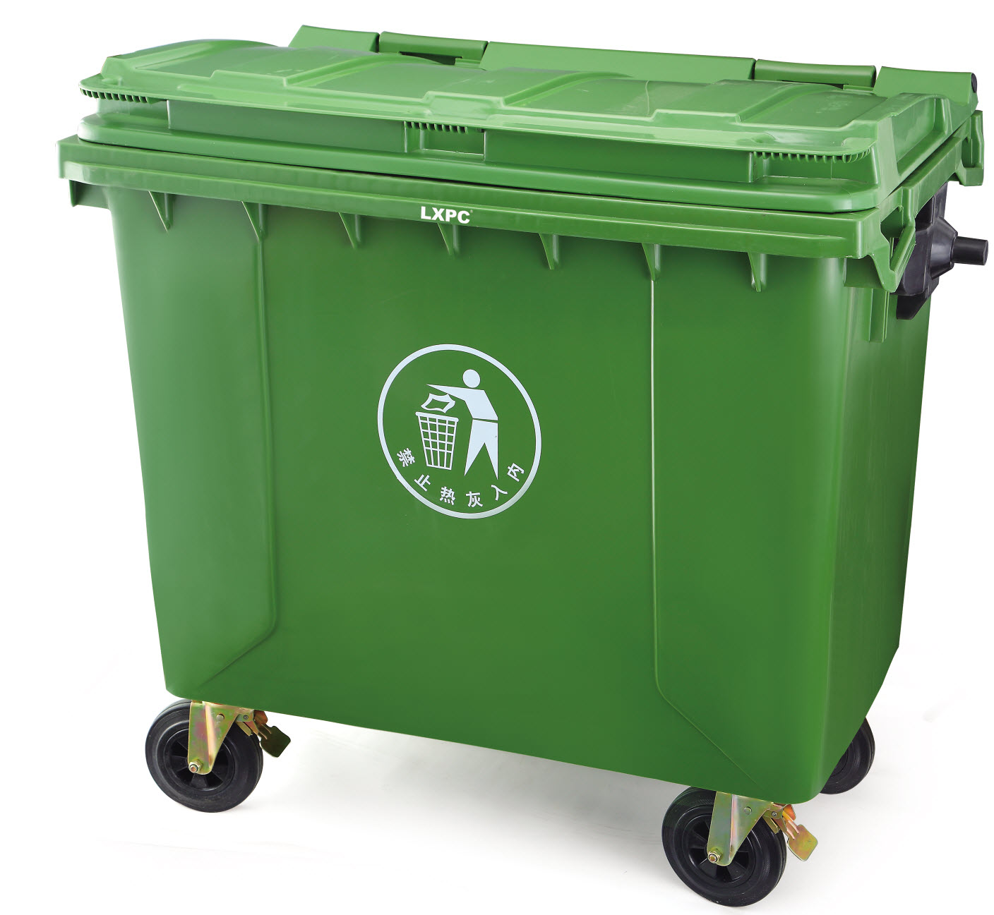 1100L Plastic Dustbin Outdoor Trash Can