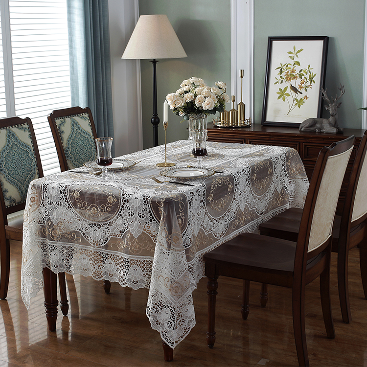 embroidery table cloth
