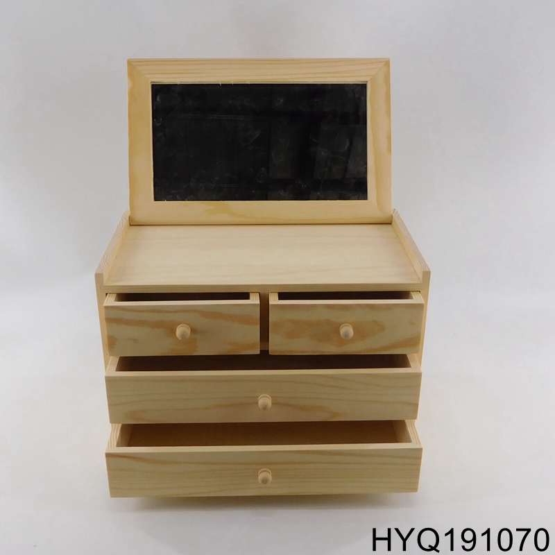 Wood desktop organizer