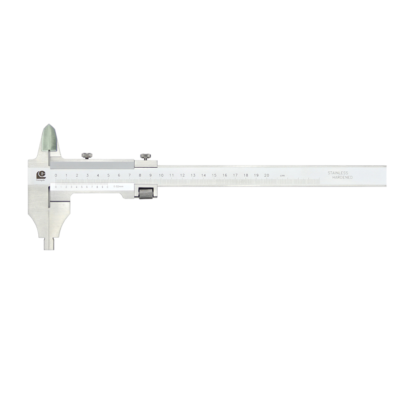 Vernier Caliper with Nib Style and Standard Jaws