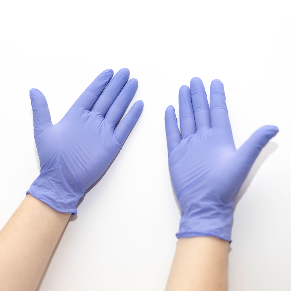 Disposable Medical powder free glove Nitrile glove