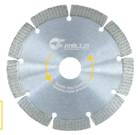 multi-layered even arranged diamond saw blade