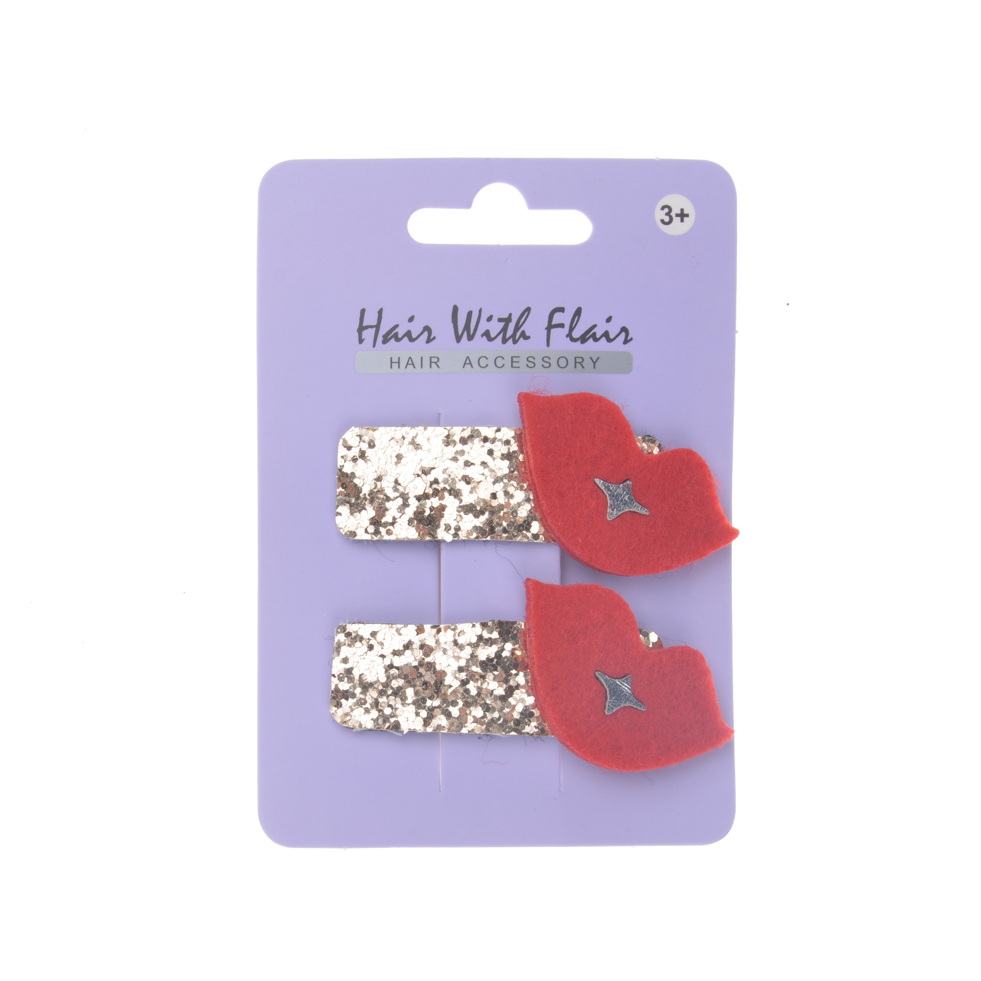2pcs Fabric Hair Clips