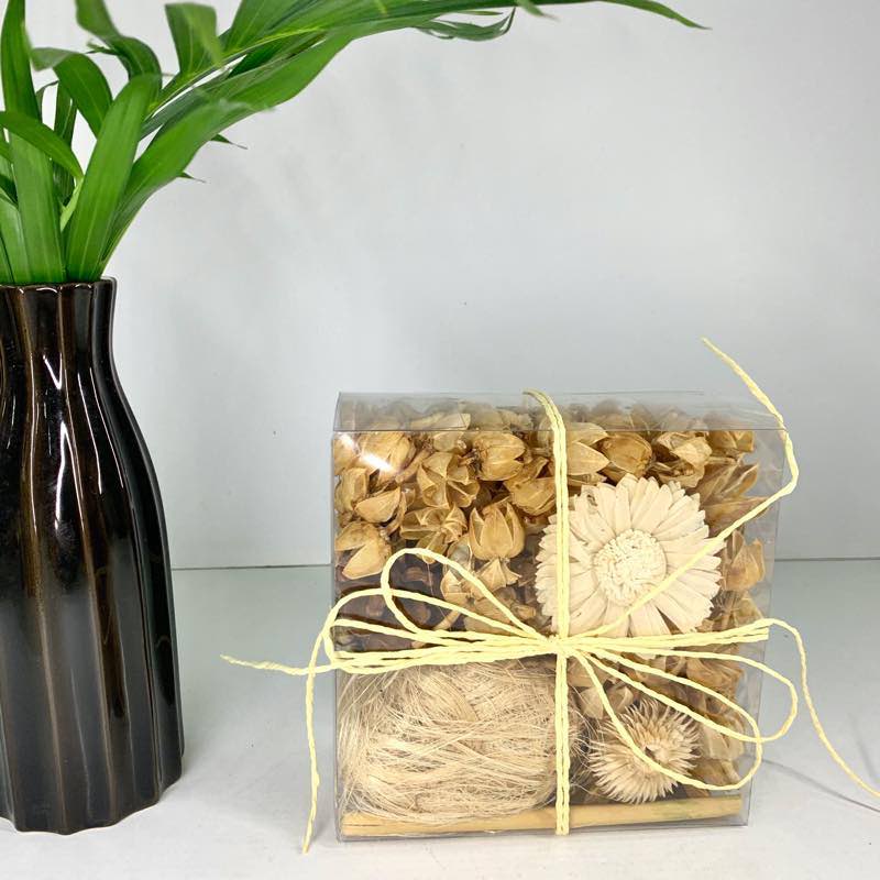 Pot Pourri Decoration In PVC Box