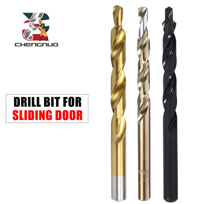 Drill bits for sliding door