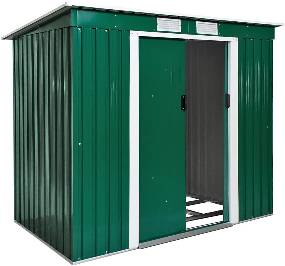 Outdoor iron mobile house,tool house
