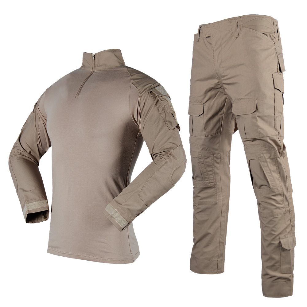 Whfronter wholesale Multicam tactical combat Uniform with protection elbow and knee pads