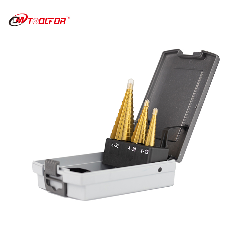 Hss Step Drill With Triangular Shank