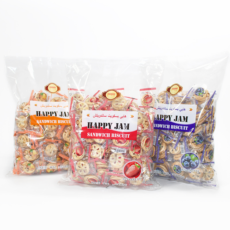 500g jam sandwich biscuit(SY025)