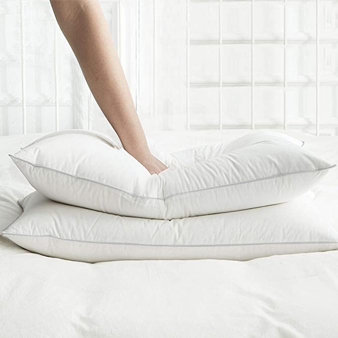 Natural Health Goose Feather Down Pillow