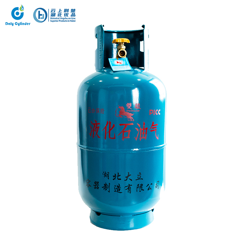 Low pressure steel 15kg lp gas cylinder for cooking