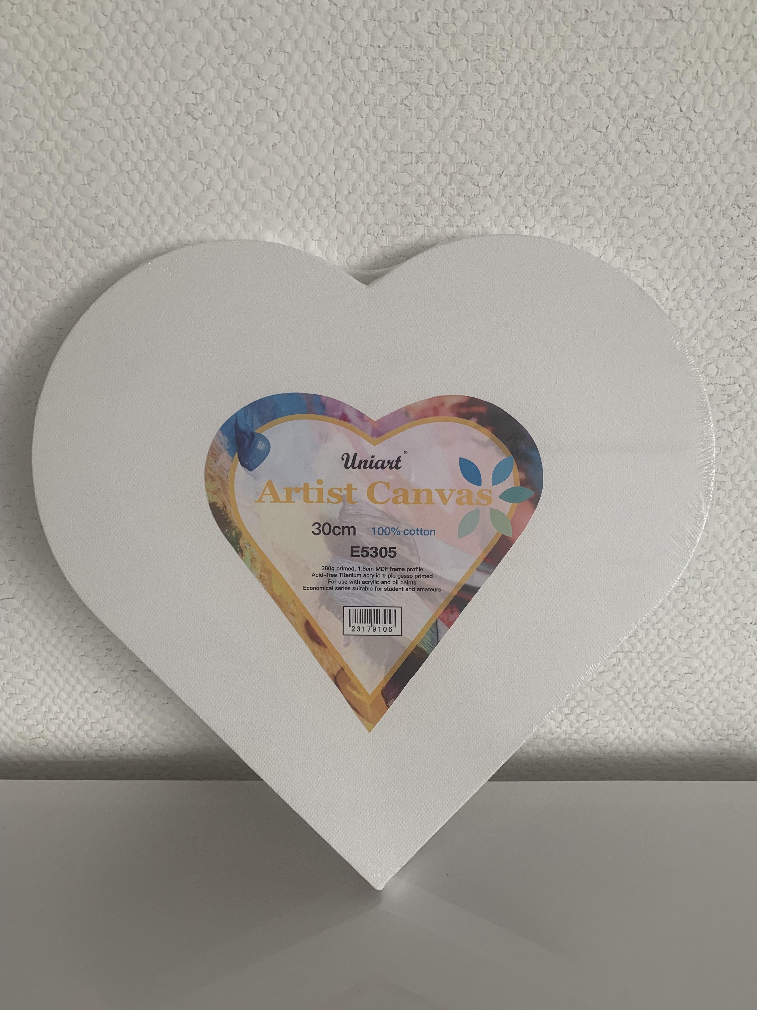 heart shape canvas