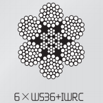 6X36WS+IWRC 8mm Stainless Steel Wire Rope Type 304 316