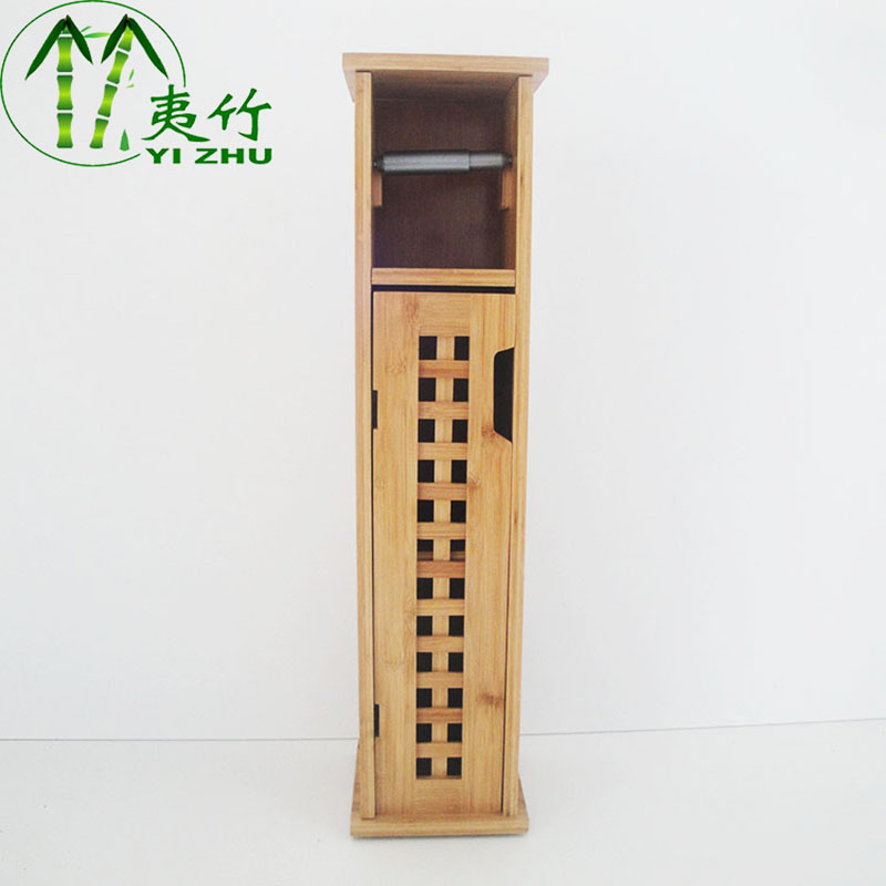 Bamboo Toilet Storage Cabinet Bethroom cabinet