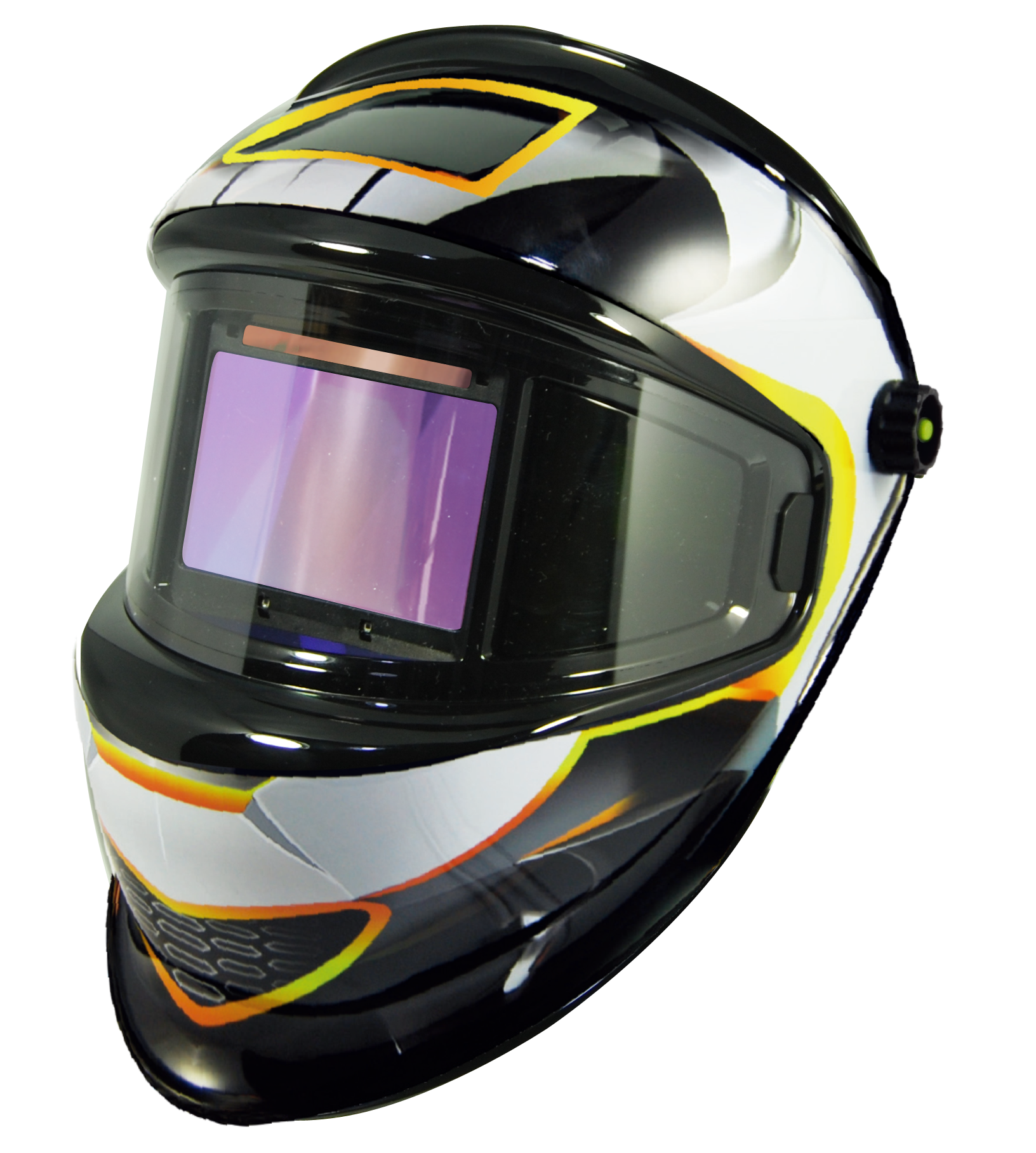 Solar Powered Auto Darkening Welding Helmet