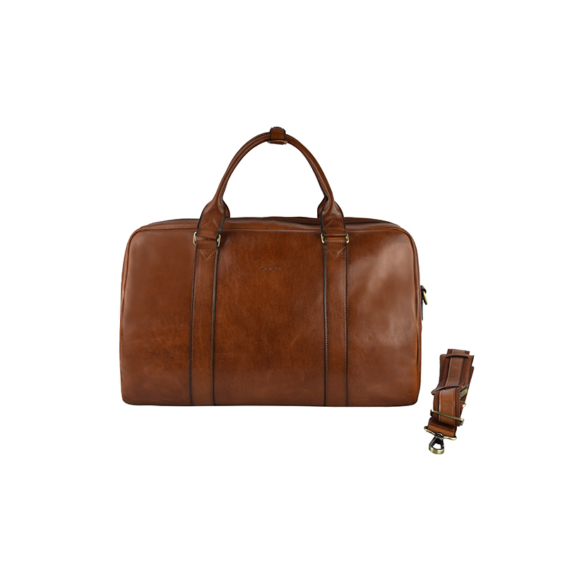 Genuine leather travel bag,duffle bag