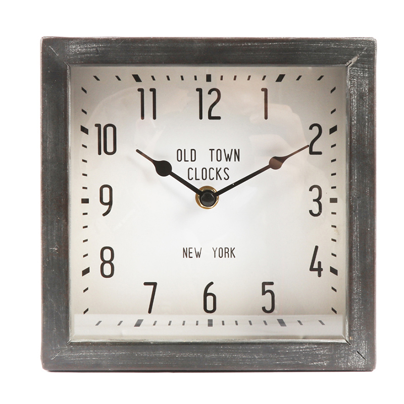 Iron Table Clock