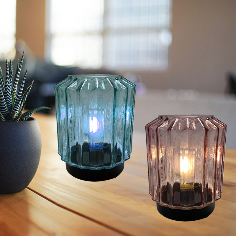 Metal glass decoration items