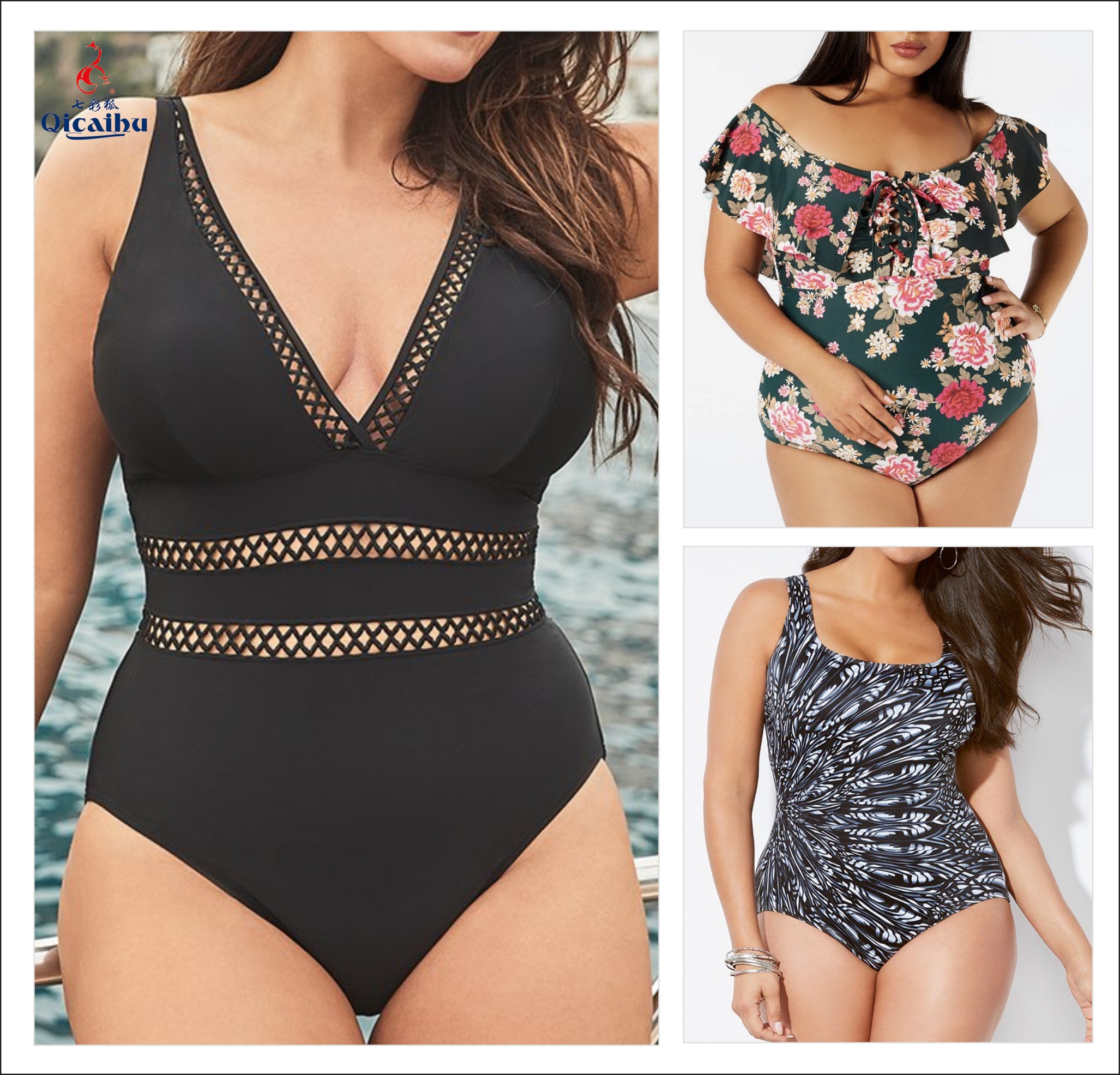 Woman Plus Size Swimsuit