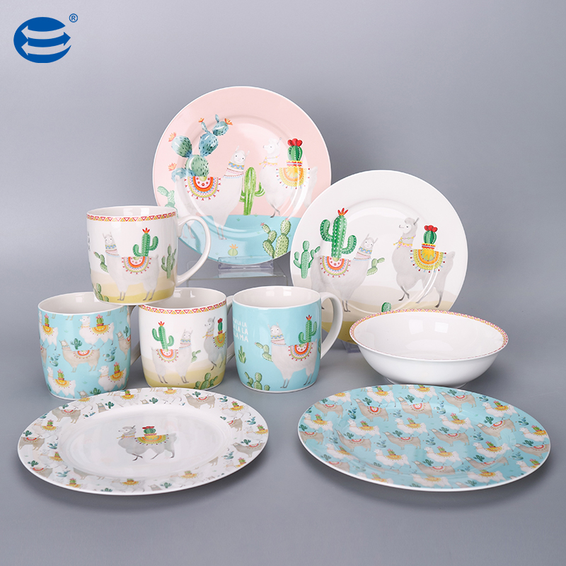3pcs new bone china dinner set