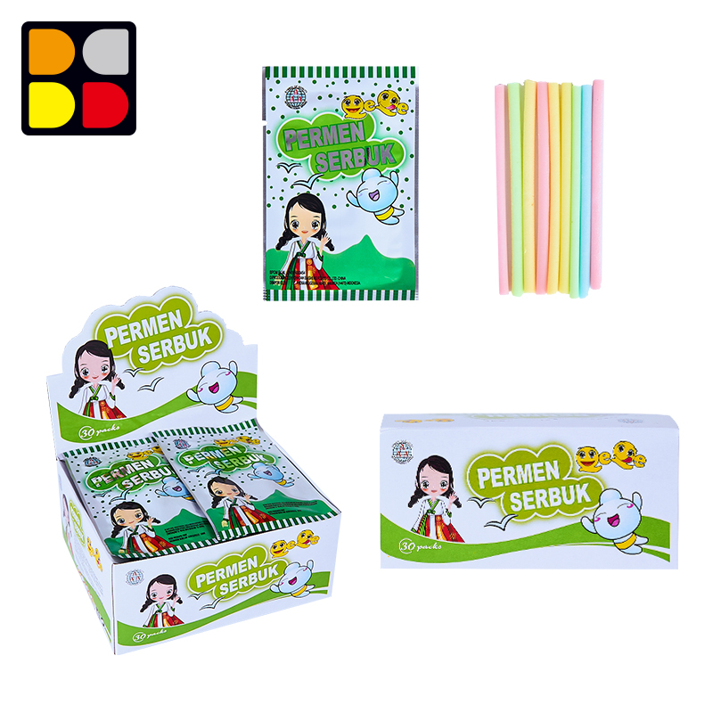Mini Fruit Flavors Funny Cc Stick Candy