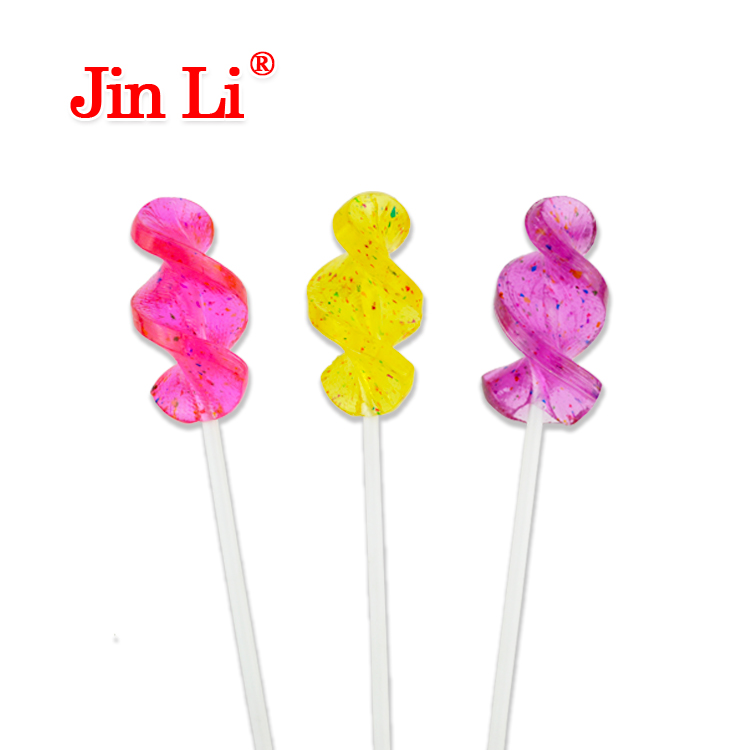 Sweet Taste Spiral Lollipop Hard Candy