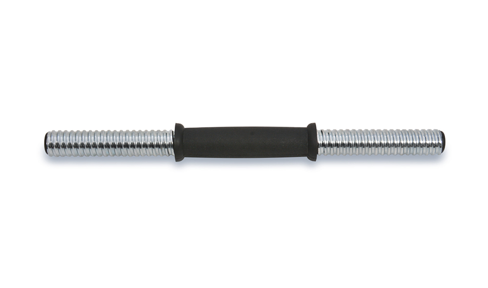 14" chrome rubber spinlock bar, hollow