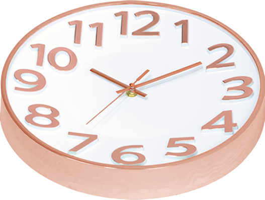 Wall clock; quartz clock; best sale; hot stamp; promotion; gift; simple round clock; 12inch 30cm