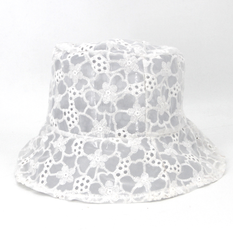 lady's lace reversible bucket hat