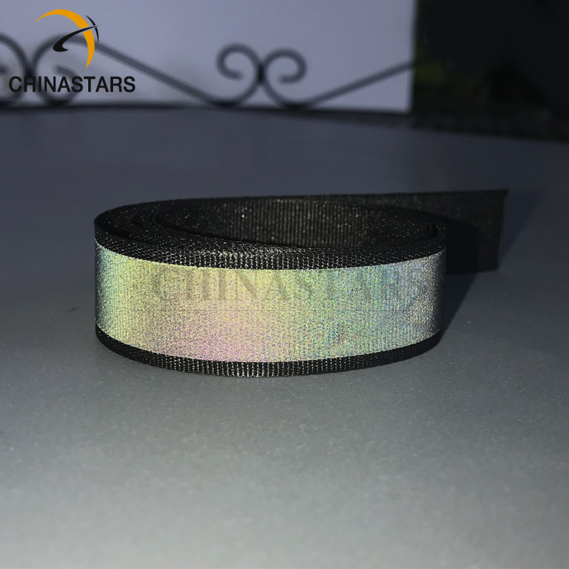 Rainbow Heat Transfer reflective webbing tape stripe ribbo